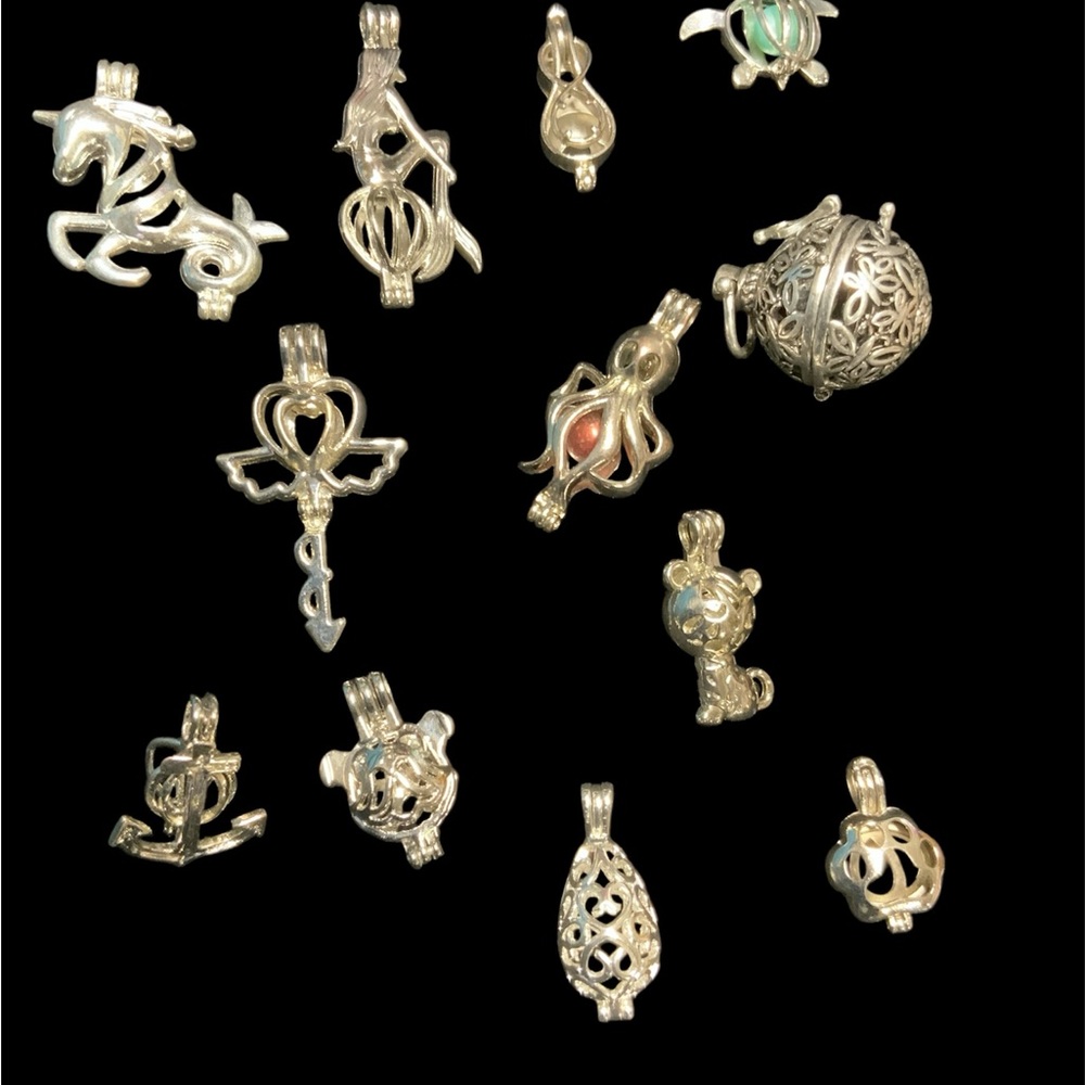 Intricate Silver Necklace Collection